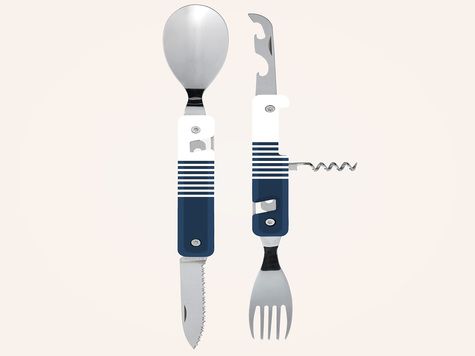 Multifunction Cutlery 13H25, Blue mariniere