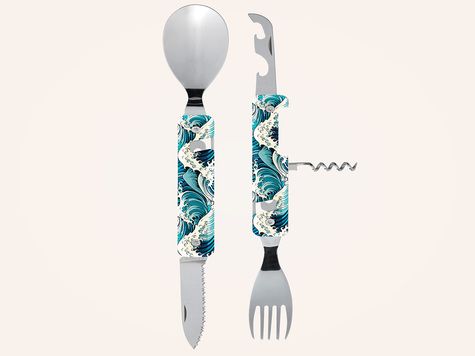 Multifunction Cutlery 13h25, Ukiyo-e