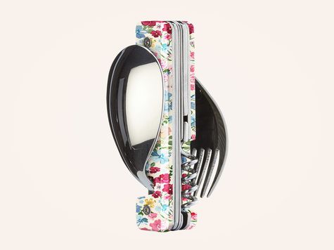 Multifunction Cutlery 13h25, Pastel flowers