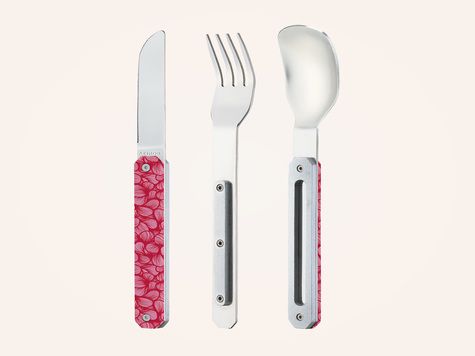 Straight Cutlery 12h34, Delicate pink