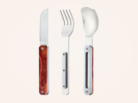 Straight Cutlery 12H34, Coral wood