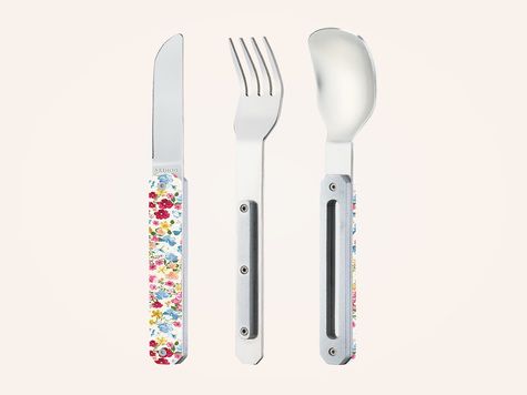 Straight Cutlery 12h34, Pastel flowers