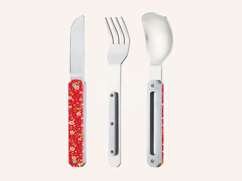 Straight Cutlery 12H34, Helianthemum Red