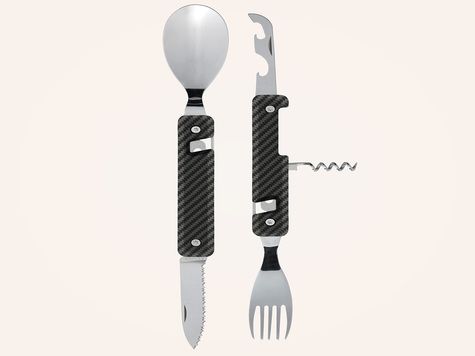 Multifunction Cutlery 13h25, Carbon