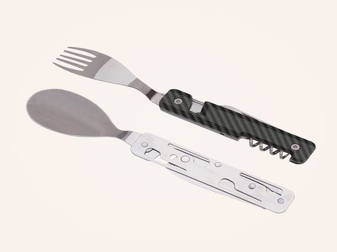 Multifunction Cutlery 13h25, Carbon