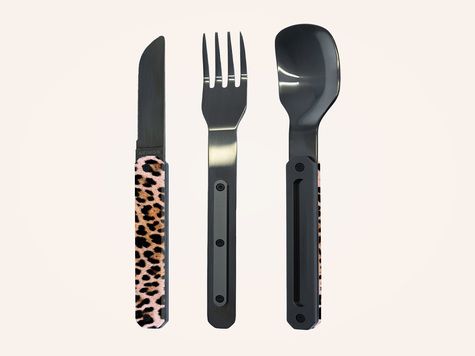 Straight Cutlery 12h34, Leopard