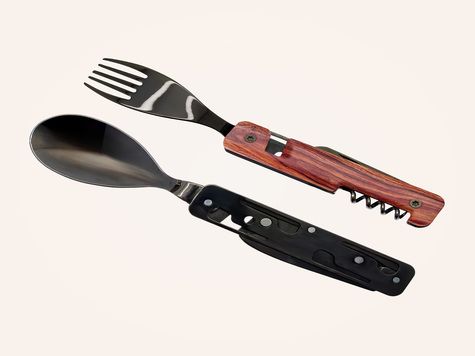 Multifunction Cutlery 13h25, Coral wood