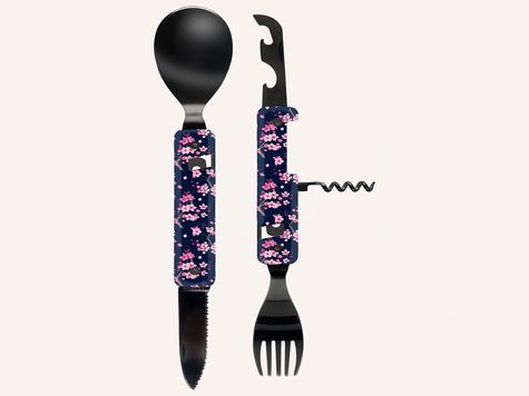 Multifunction Cutlery 13h25, Cherry blossom