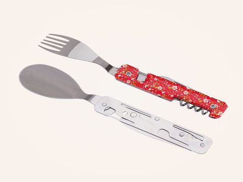 Multifunction Cutlery 13H25, Helianthemum Red