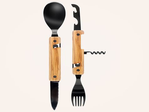 Multifunction Cutlery 13h25, Olive wood